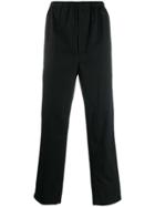 Lemaire Elasticated Straight Trousers - Black