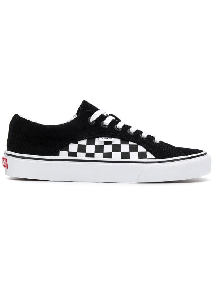 Vans Checker Cord Lampin Sneakers - Black