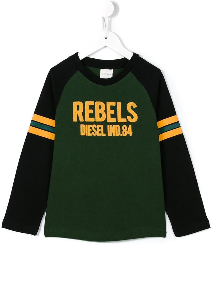Diesel Kids 'trooz' Sweatshirt