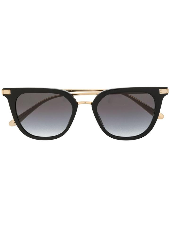 Dolce & Gabbana Eyewear Panthos Sunglasses - Black