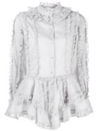 See By Chloé Lace Trimmed Shirt - Blue
