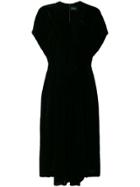 Simone Rocha V Neck Dress - Black