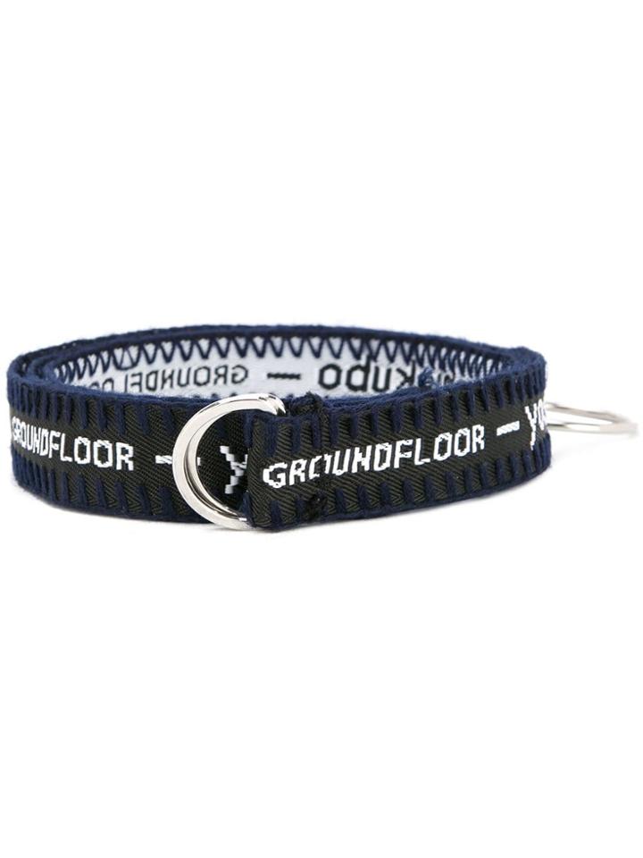 Yoshiokubo Logo Belt - Black