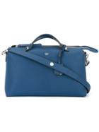 Fendi By The Way Shoulder Bag, Women's, Blue, Leather