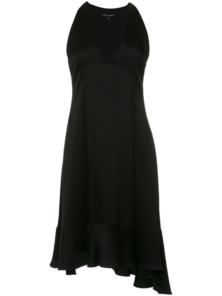Gloria Coelho A-line Midi Dress - Black