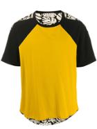 Marni Block Color Printed T-shirt - Yellow