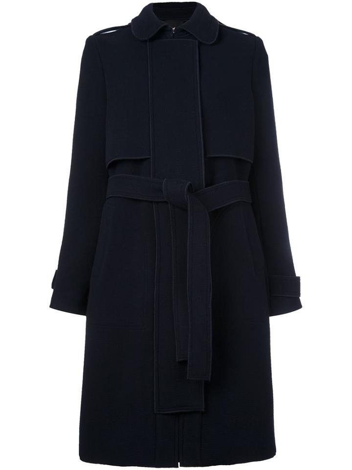 Carven Mid-length Belted Coat