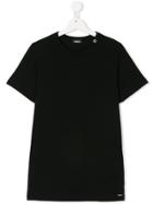 Diesel Kids Plain T-shirt - Black