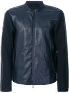 Emporio Armani Slim-fit Zipped Jacket - Blue