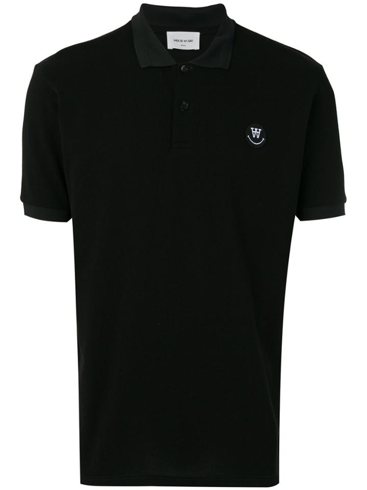 Wood Wood Brian Polo Shirt - Black