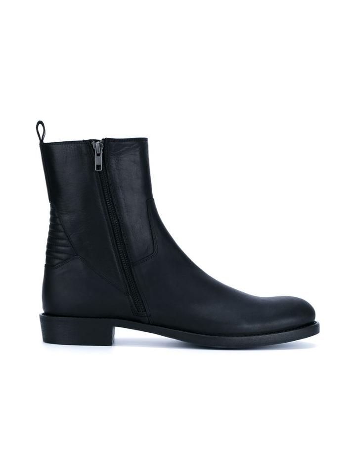 Ann Demeulemeester Zipped Biker Boots