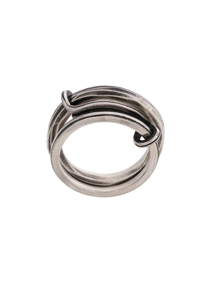 Werkstatt:münchen Double Band Ring - Metallic