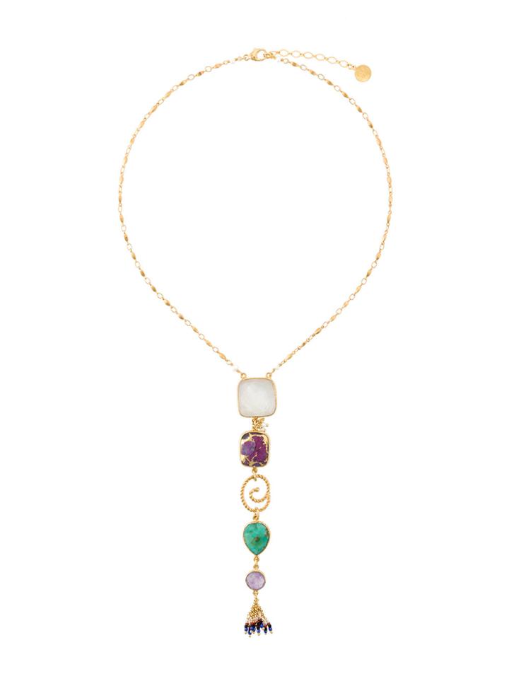 Gas Bijoux Poeme Necklace - Metallic