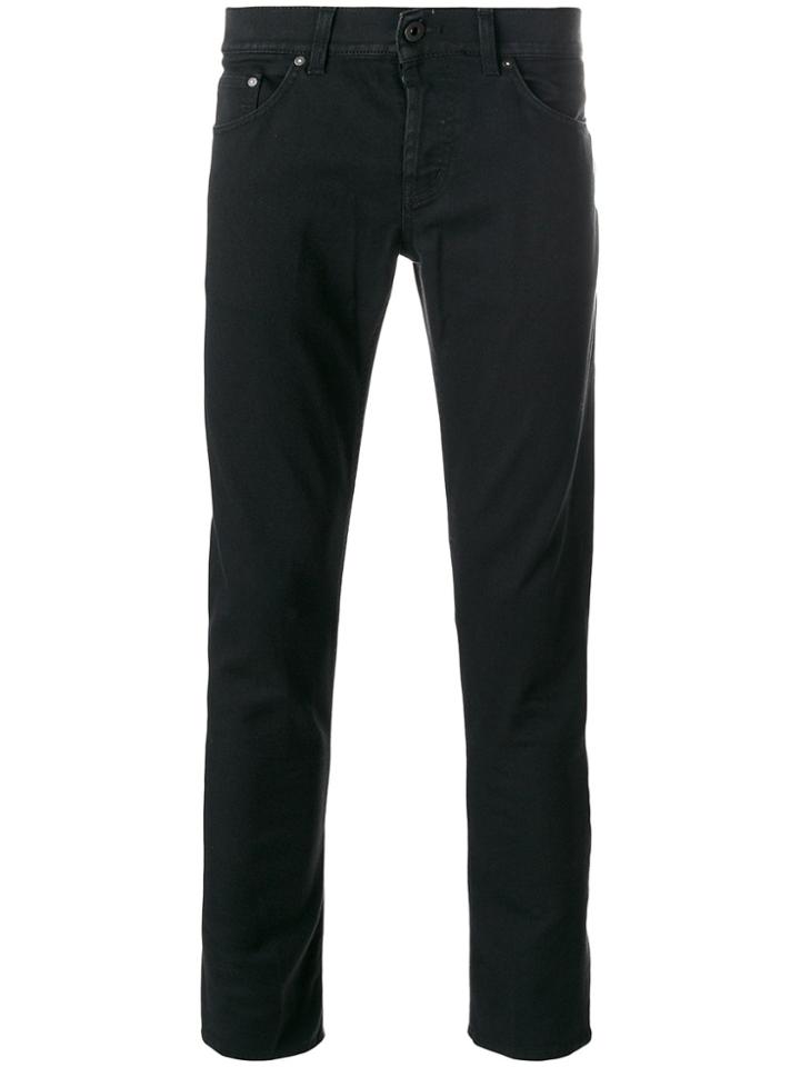 Dondup Mius Skinny Trousers - Black