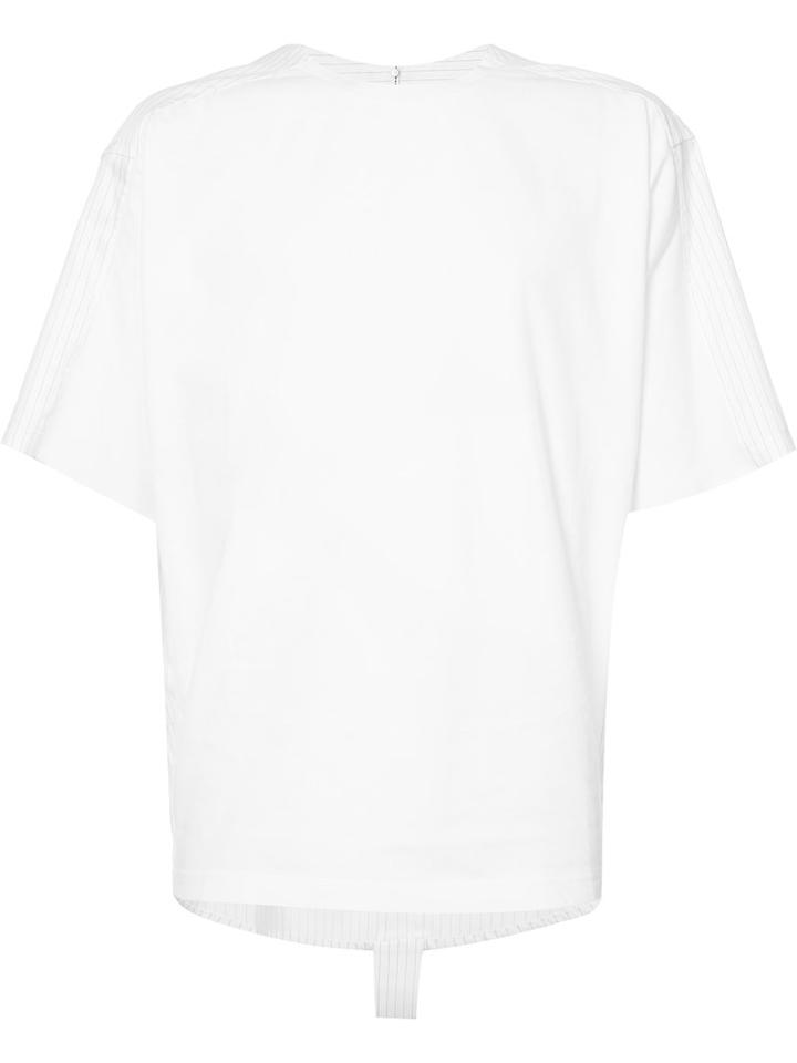 Oamc - Shirt Back T-shirt - Men - Cotton - Xs, White, Cotton
