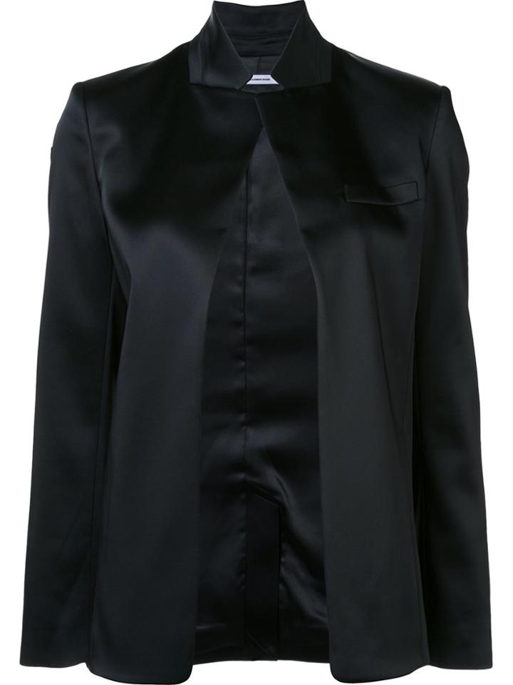 T By Alexander Wang Open Front Jacket - Black
