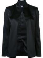 T By Alexander Wang Open Front Jacket - Black