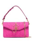 Jw Anderson Logo Shoulder Bag - Pink
