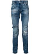 G-star Raw Research Structured Skinny Jeans - Blue