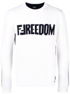 Fendi Logo Knitted Sweater - White