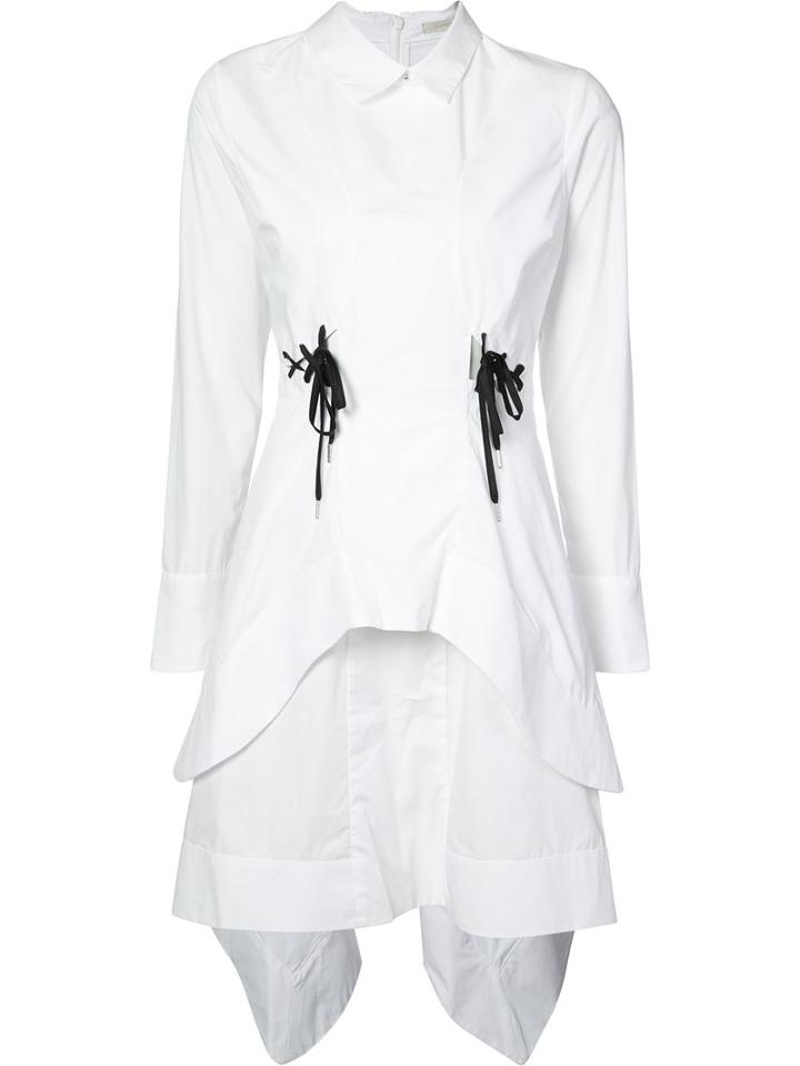 Jonathan Simkhai - Studded Poplin Dress - Women - Cotton - Xs, Women's, White, Cotton
