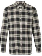 Tom Ford Overcheck Button-down Slim-fit Shirt - Green