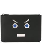 Fendi Flat Cltuch - Black