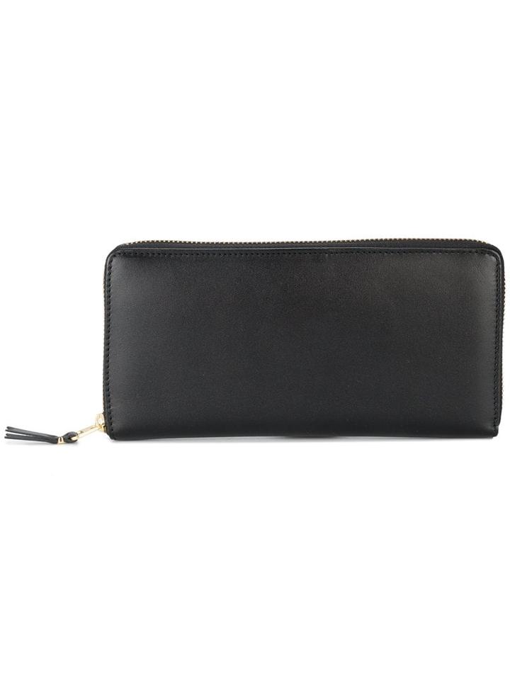 Comme Des Garçons Wallet Classic Zip-up Wallet - Black
