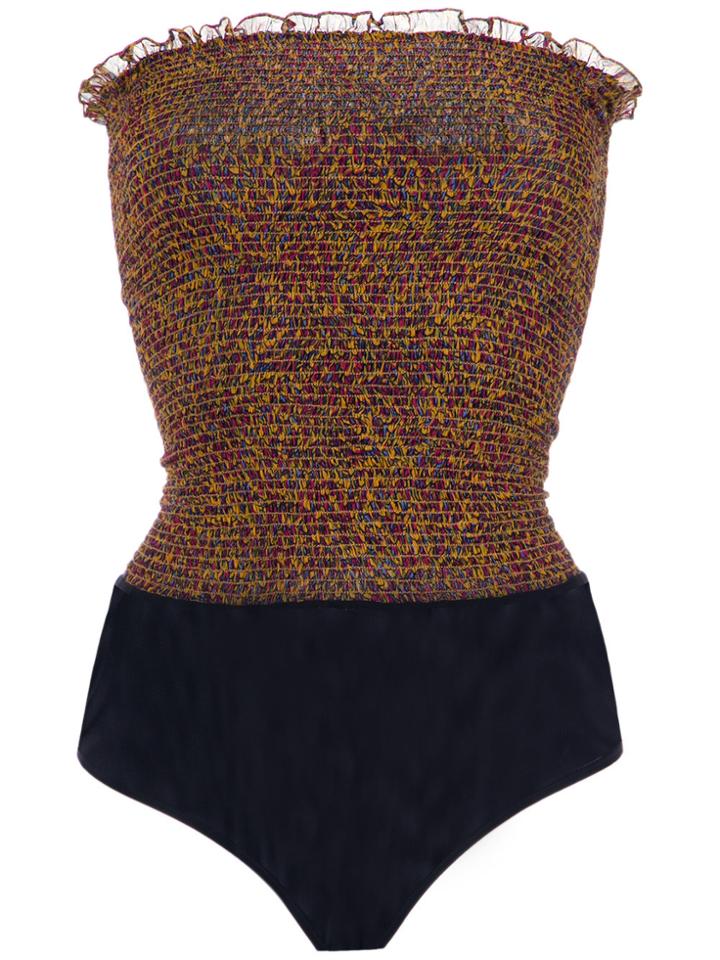 Nk Ruched Bodysuit - Brown