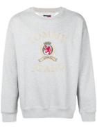 Tommy Jeans Embroidered Logo Sweatshirt - Grey