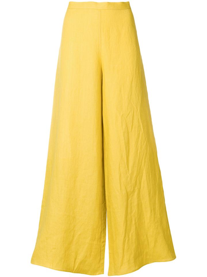 Simon Miller Plain Palazzo Pants - Yellow & Orange