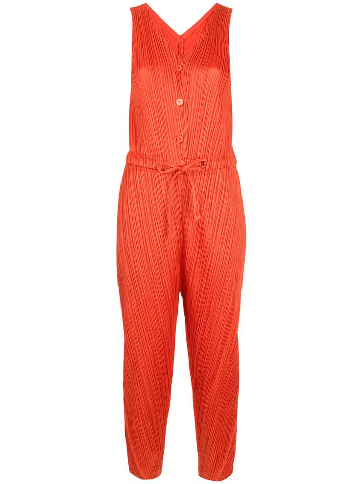 Pleats Please By Issey Miyake Thicker Bounce Jumpsuit - Yellow &