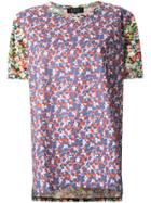 Anrealage Floral Print Shortsleeved T-shirt - Multicolour
