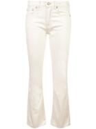 R13 Cropped Jeans - White