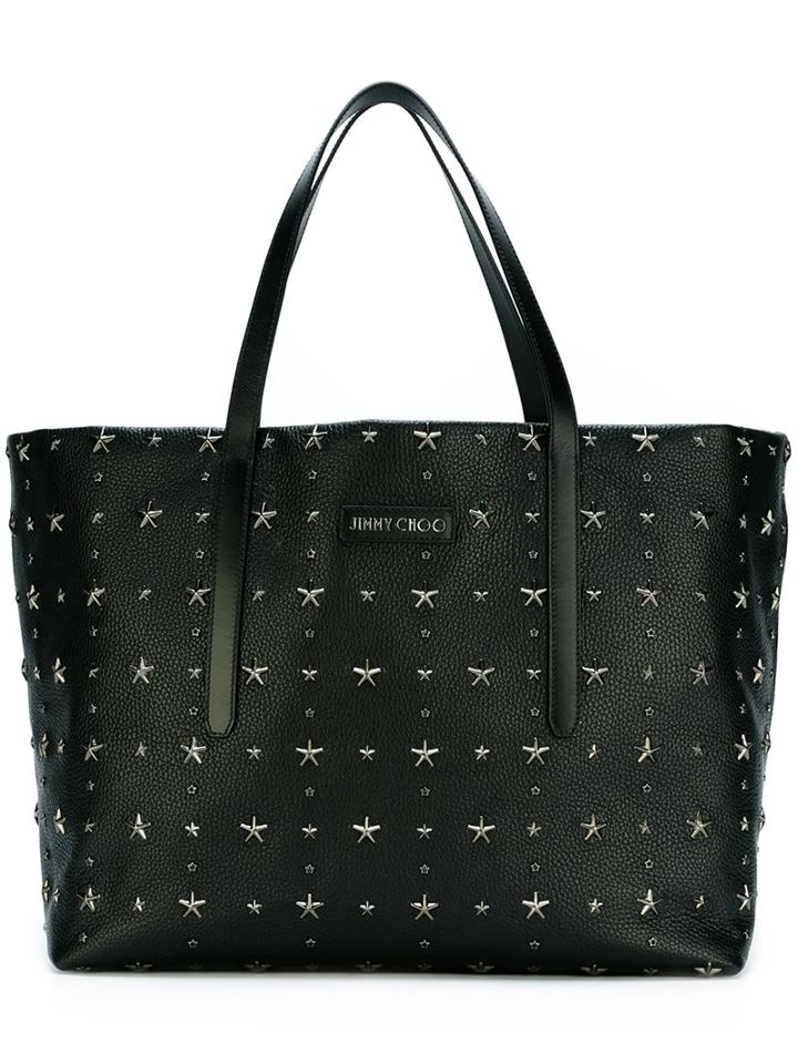 Jimmy Choo 'pimlico' Tote, Men's, Black, Calf Leather/metal