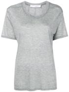 Iro Slouchy Round Neck T-shirt - Grey