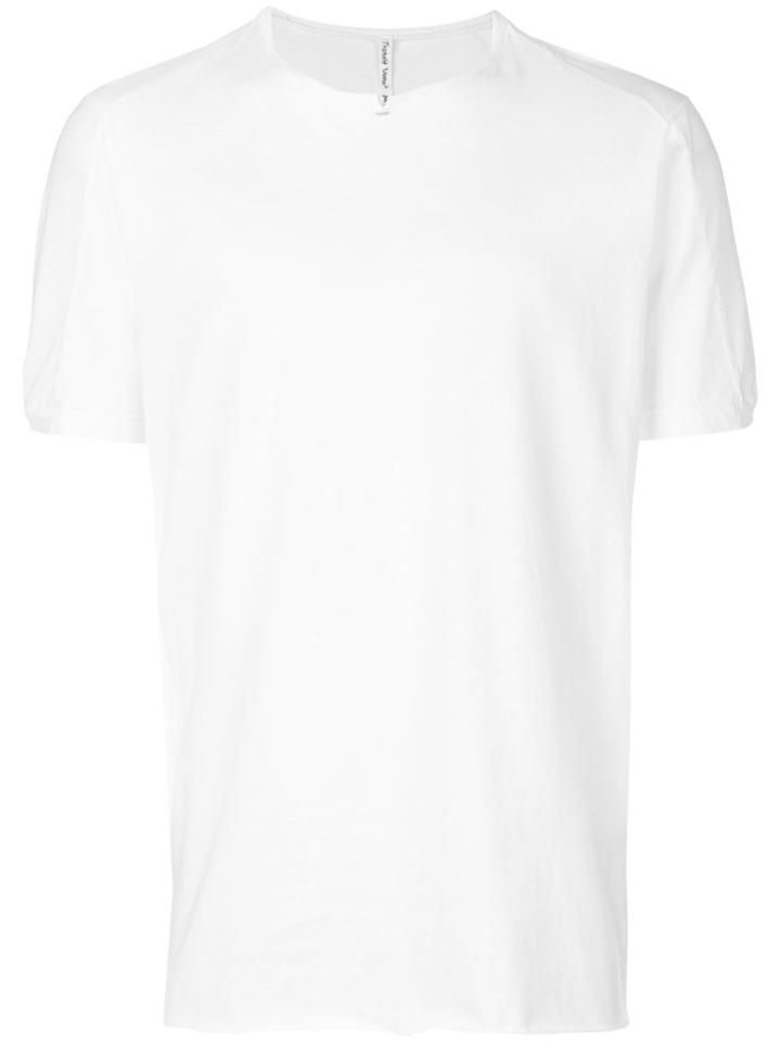 Transit Raw Seam T-shirt - White