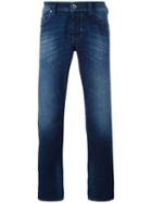 Diesel Straight Leg Jeans, Men's, Size: 32/32, Blue, Cotton/polyester/spandex/elastane