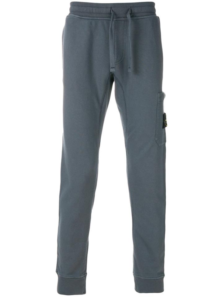 Stone Island Cargo Pocket Track Pants - Grey