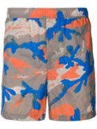Valentino Camouflage Swim Shorts - Grey