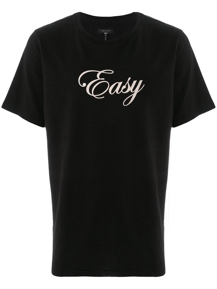 Rag & Bone Easy T-shirt - Black