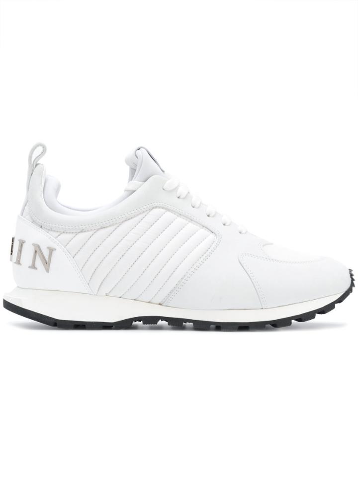 Philipp Plein Setting Sneakers - White