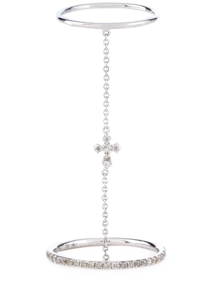 Elise Dray Romane Cross Link Ring