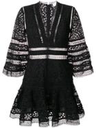 Zimmermann Deep V-neck Dress - Black