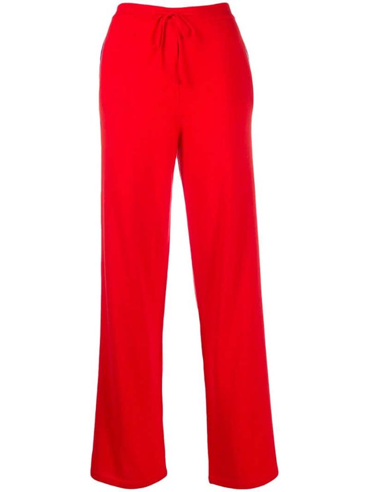 Chinti & Parker Panelled Track Trousers - Red