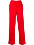 Chinti & Parker Panelled Track Trousers - Red