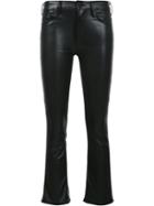 Mother 'insider Crop' Trousers, Women's, Size: 30, Black, Polyurethane/polyester/spandex/elastane/artificial Fur