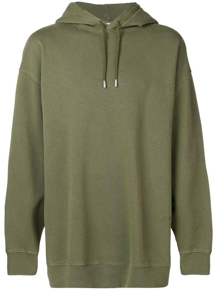 Acne Studios Fala Wash Hooded Sweatshirt - Green