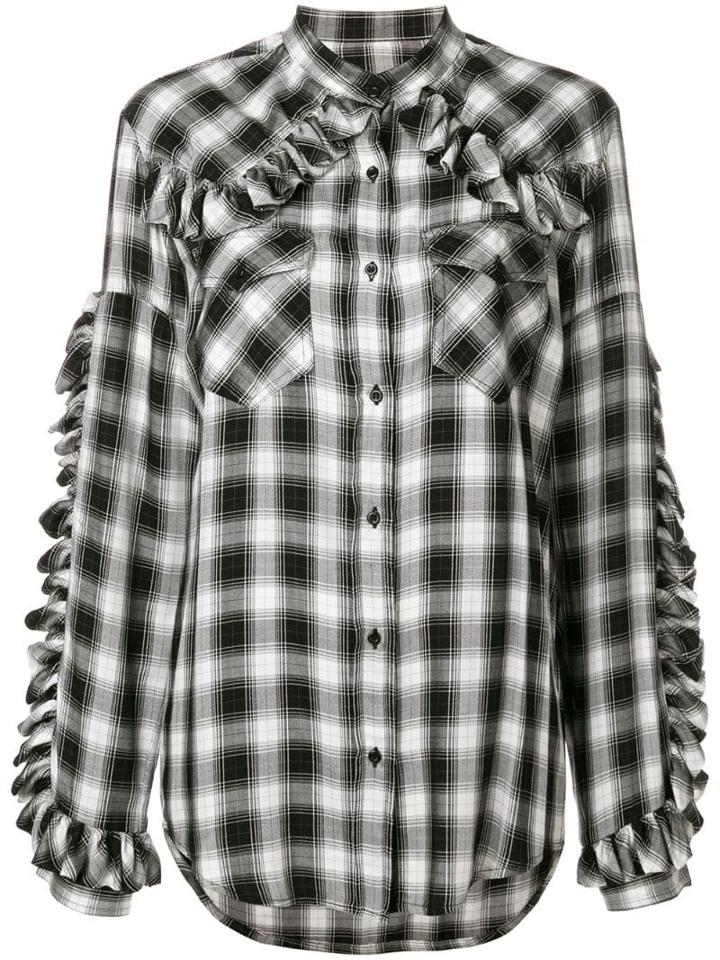 Forte Dei Marmi Couture Checked Shirt - Black