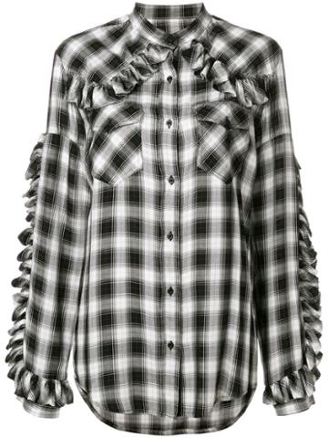 Forte Dei Marmi Couture Checked Shirt - Black